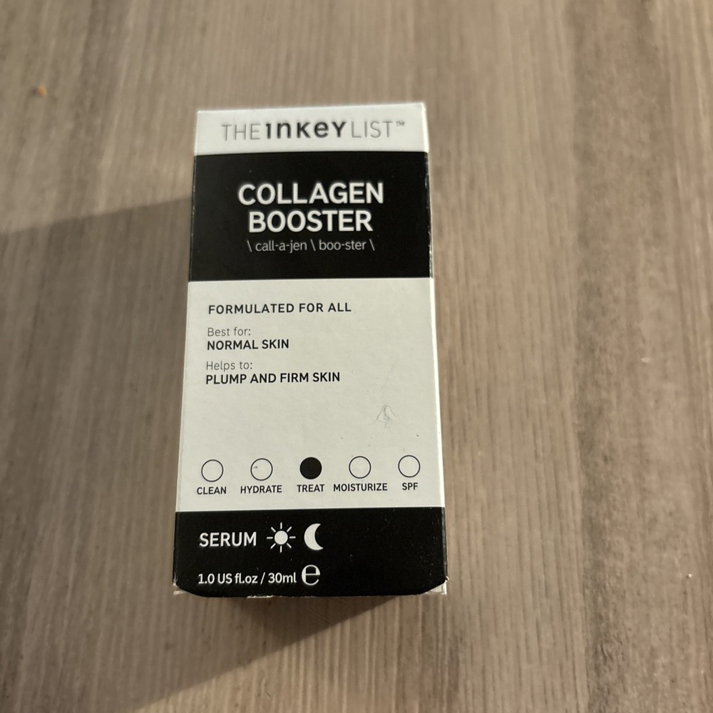 The INKEY List Collagen Booster Serum Hydrating Firming Face 1.0 fl oz New